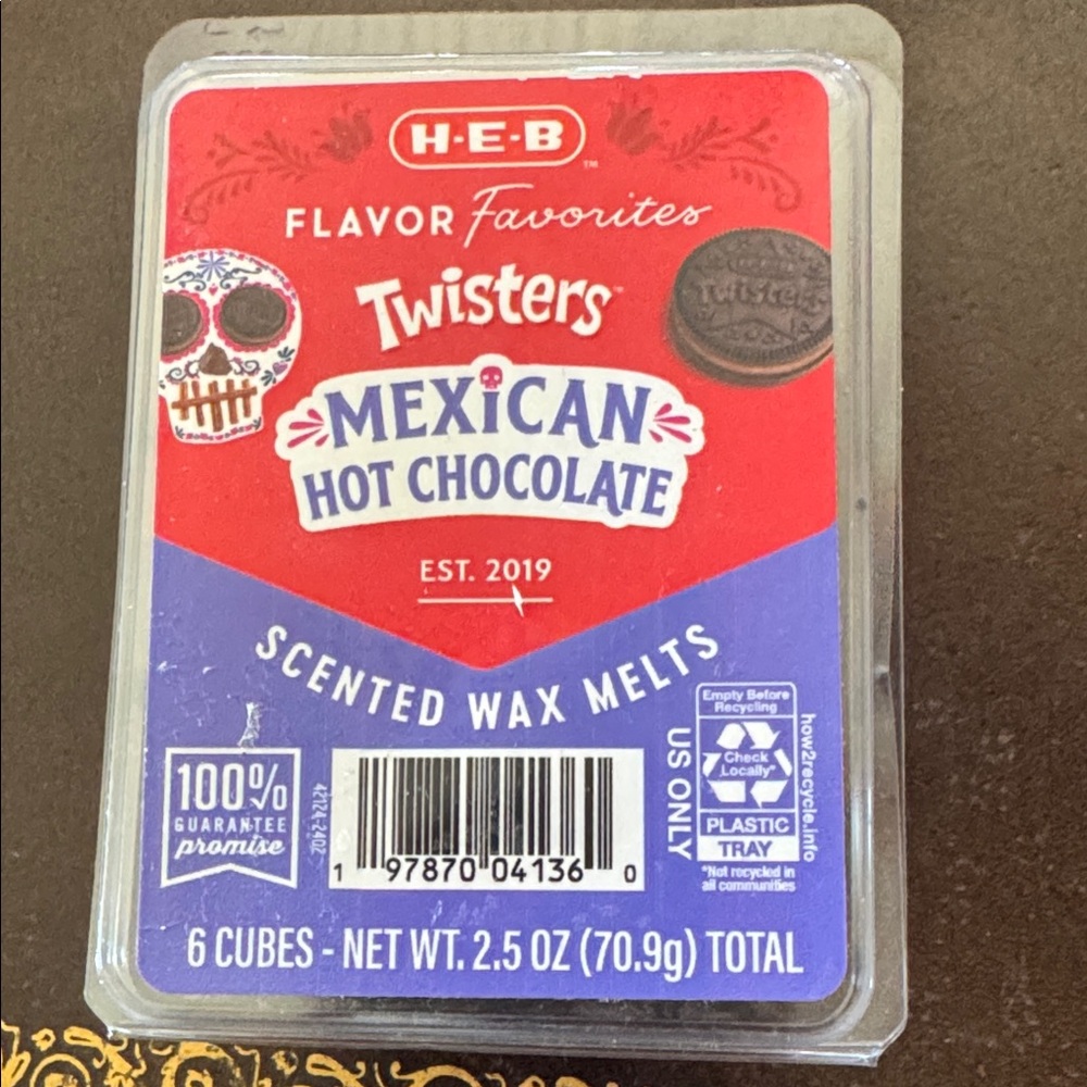 Twisters Mexican Hot Chocolate Scented Wax Melts